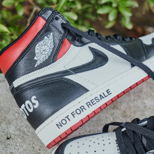 Air Jordan 1 Retro High OG "Not For Resale" Varsity Red