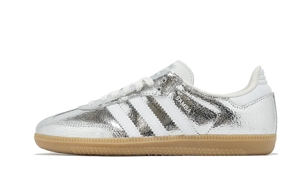 Samba Metallic Cracked Leather