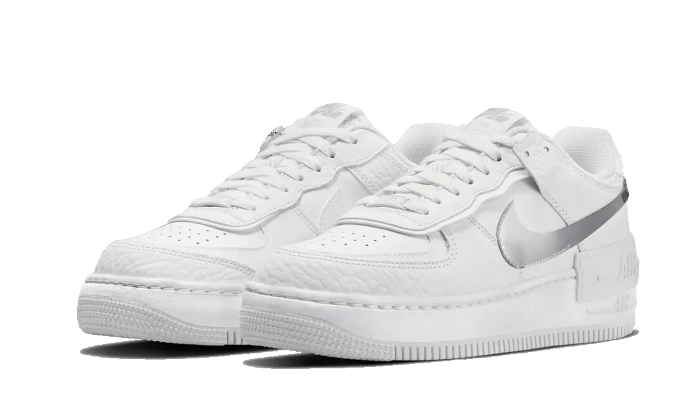 Nike Air Force 1 Shadow White Chrome