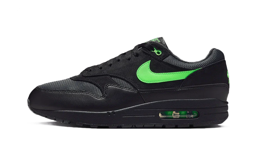 Nike Air Max 1 Black Green Strike