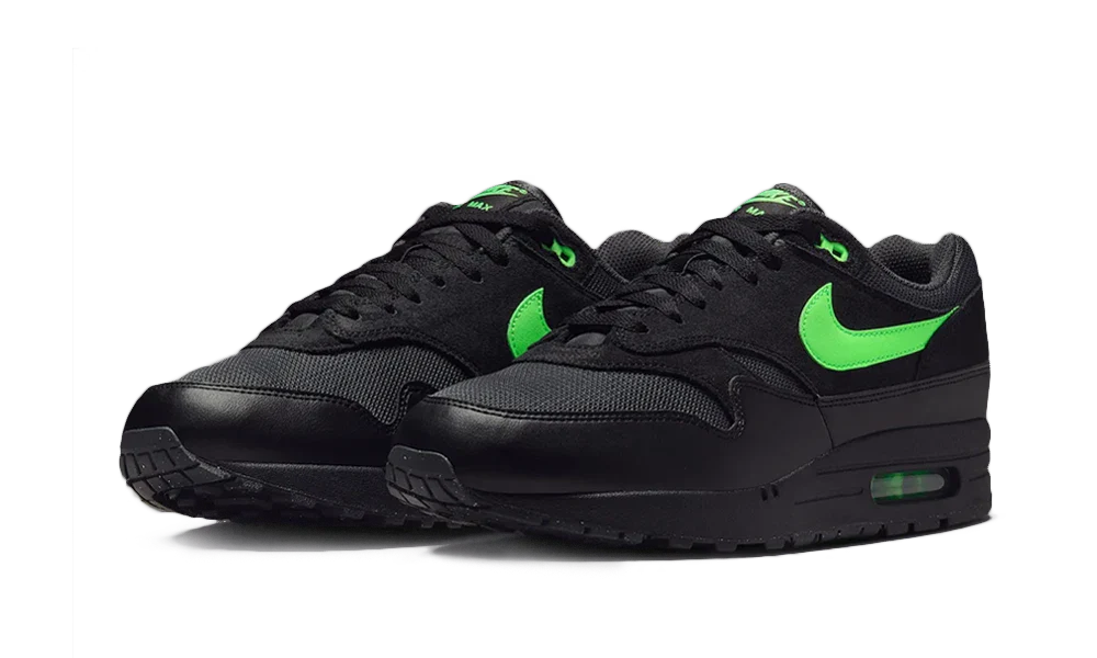 Nike Air Max 1 Black Green Strike