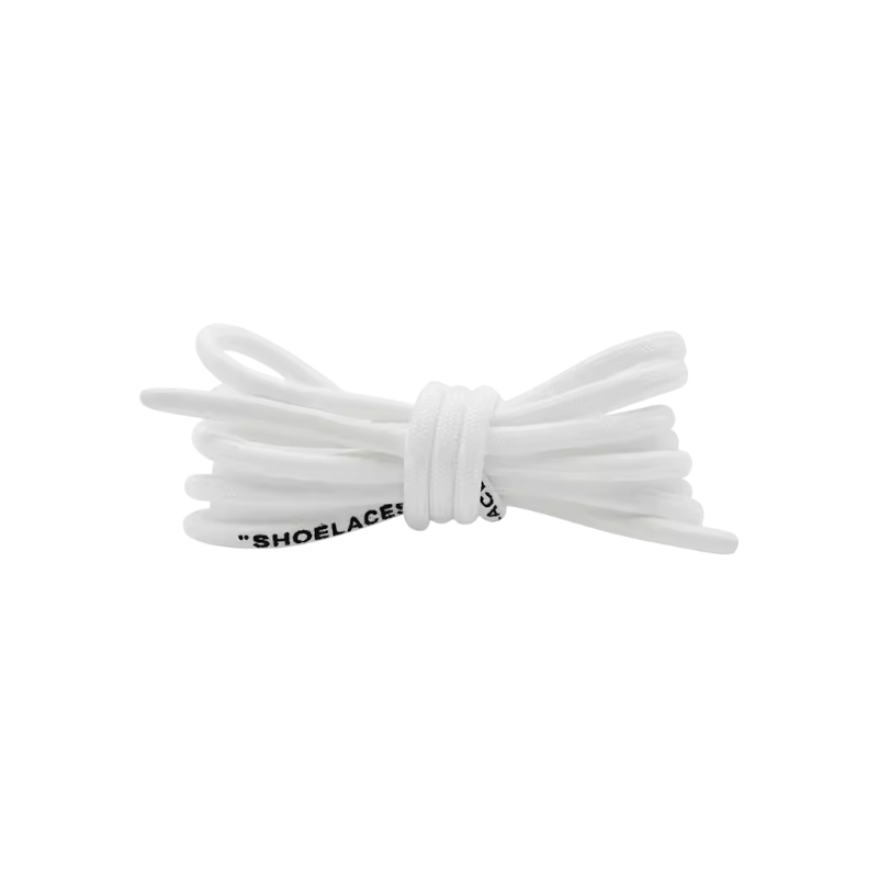 White Over Laces – biele šnúrky s minimalistickým dizajnom, vhodné do klasických tenisiek aj custom Air Force 1 Low Overlaced.