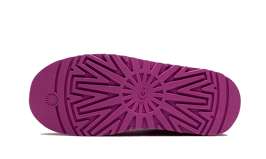 Podrážka papúč UGG Tazz Slipper Mangosteen – odolná gumová podrážka s protišmykovým vzorom v zladenom farebnom prevedení.