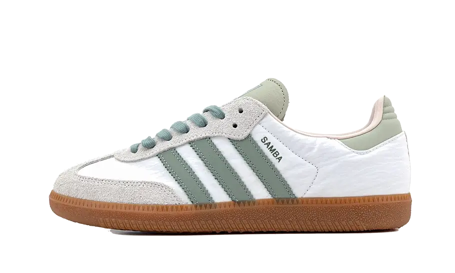 Samba OG Cloud White Silver Green