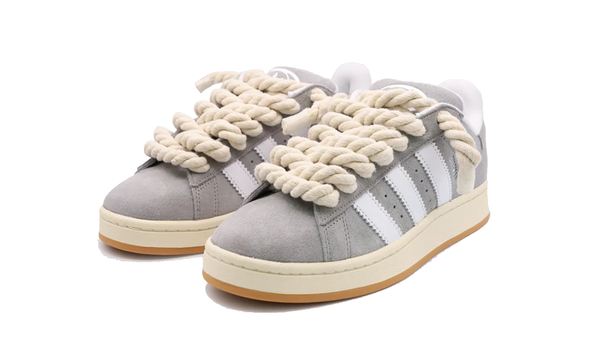 handmade-adidas-campus-grey-with-beige-rope-laces