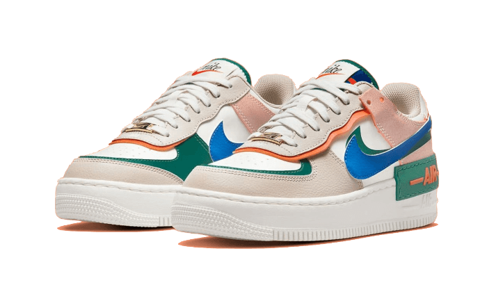 Nike Air Force 1 Shadow Sail Signal Blue Green