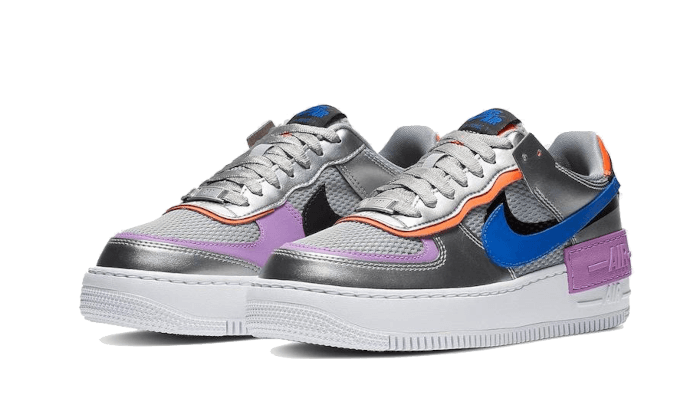 Nike Air Force 1 Shadow Silver Metallic