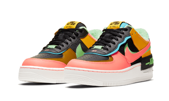 Nike Air Force 1 Shadow Solar Flare Atomic Pink