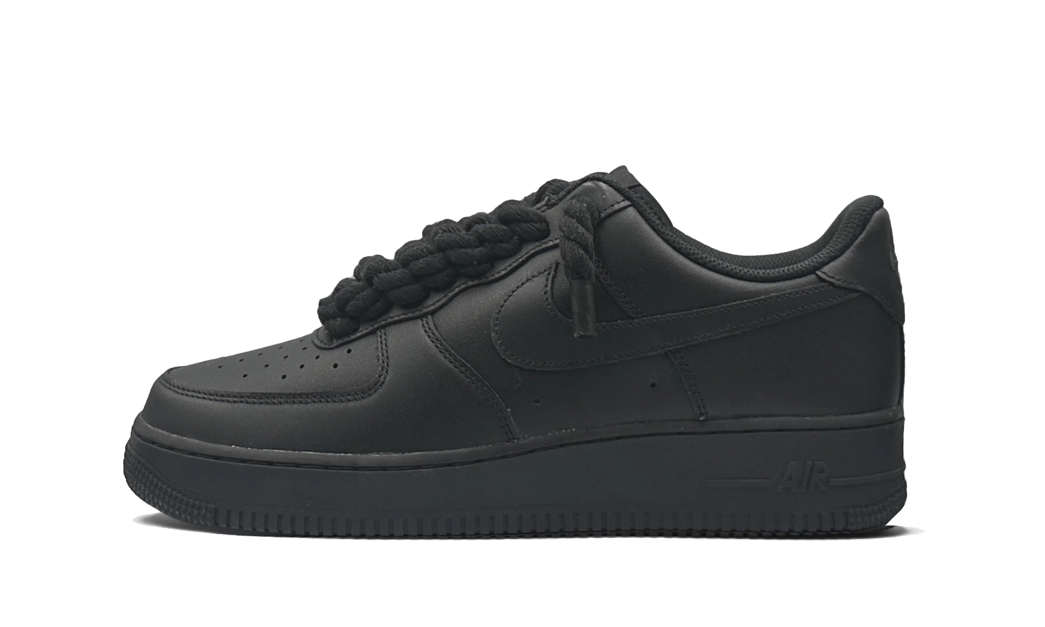 nike-air-force-1-low-black-black-rope-laces-custom
