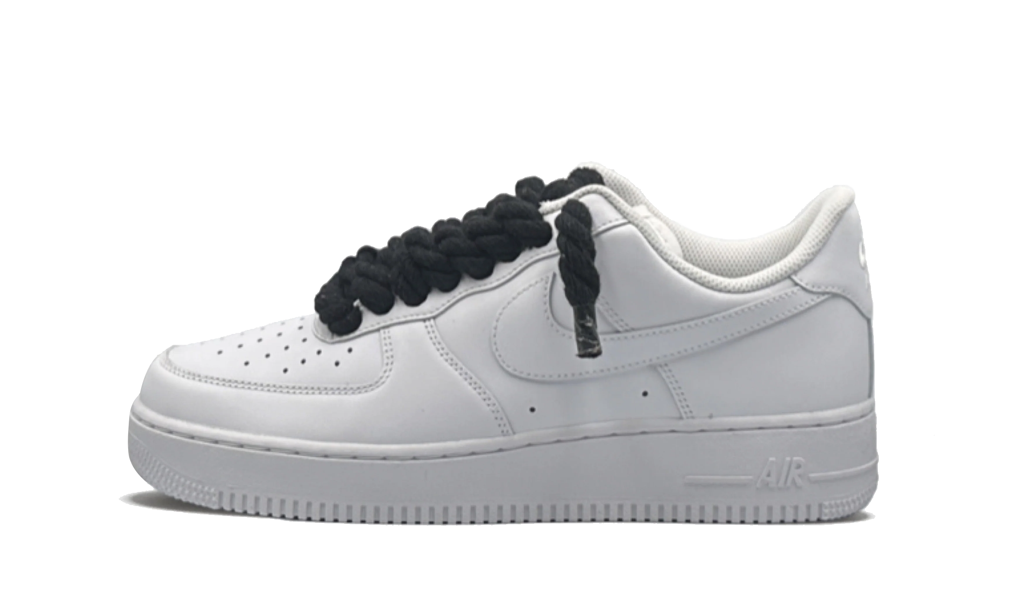 nike-air-force-1-low-white-black-rope-laces-custom