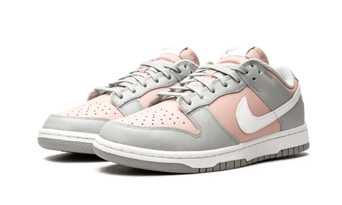 Nike Dunk Low Pink Oxford Metallic Silver