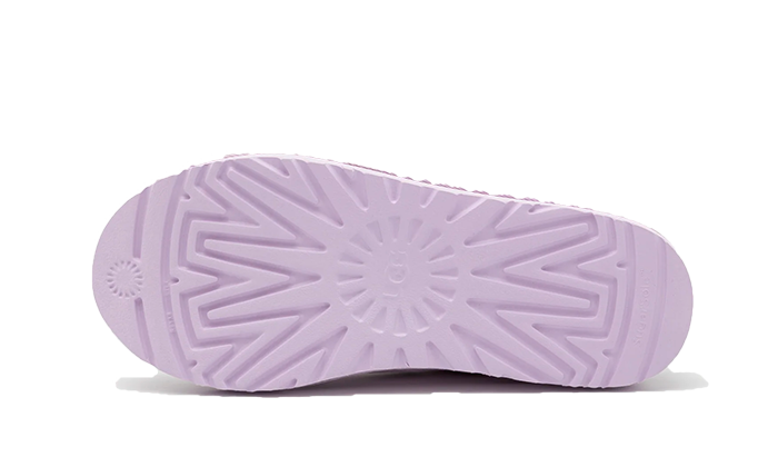 Podrážka papúč UGG Tasman Slipper Lavender Fog – odolná gumová podrážka s protišmykovým vzorom v zladenom farebnom prevedení.