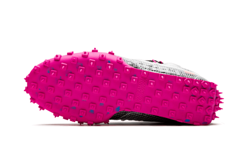 Nike Waffle Racer Off-White Black Fuchsia
