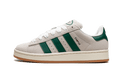 Campus 00s Crystal White Dark Green