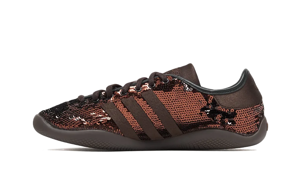 Karintha Wales Bonner Low Satin Dark Brown