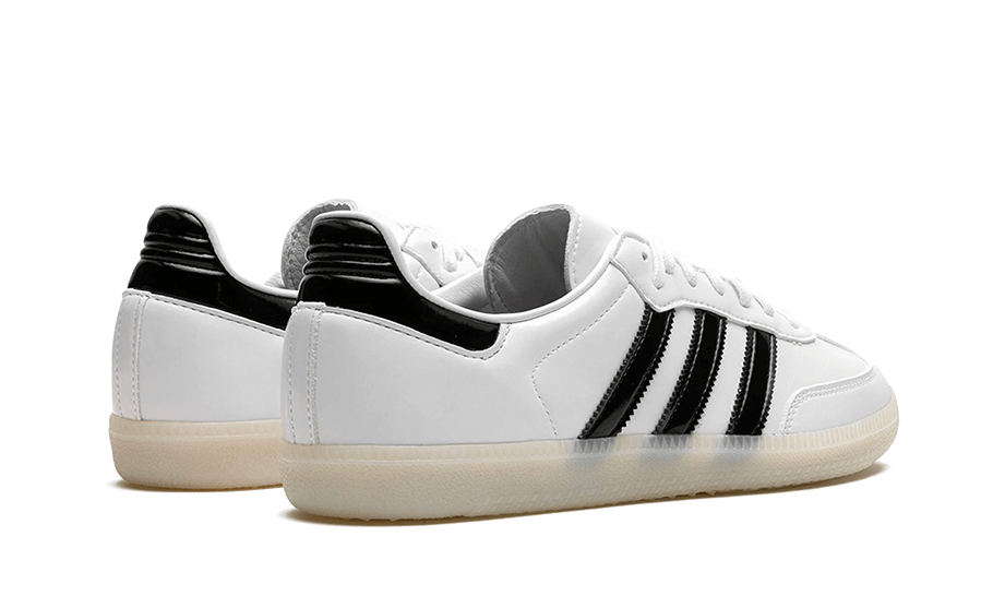 Samba Jason Dill White Black Patent
