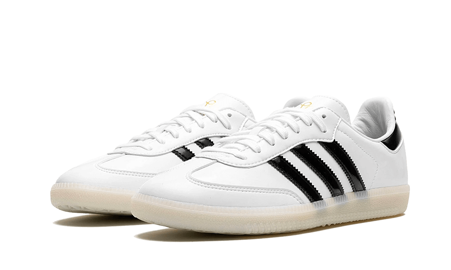 Samba Jason Dill White Black Patent