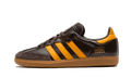 Samba OG Dark Brown Yellow