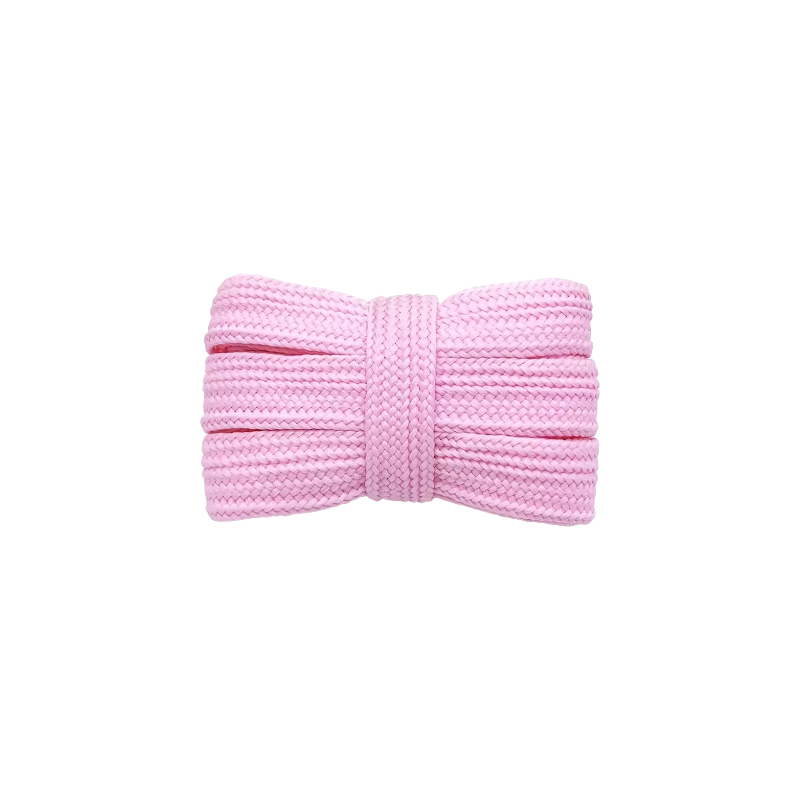 Ružové široké šnúrky Adidas Campus Laces navlečené v teniskách Adidas Campus, vhodné aj pre Vans Knu Skool a iné modely tenisiek.