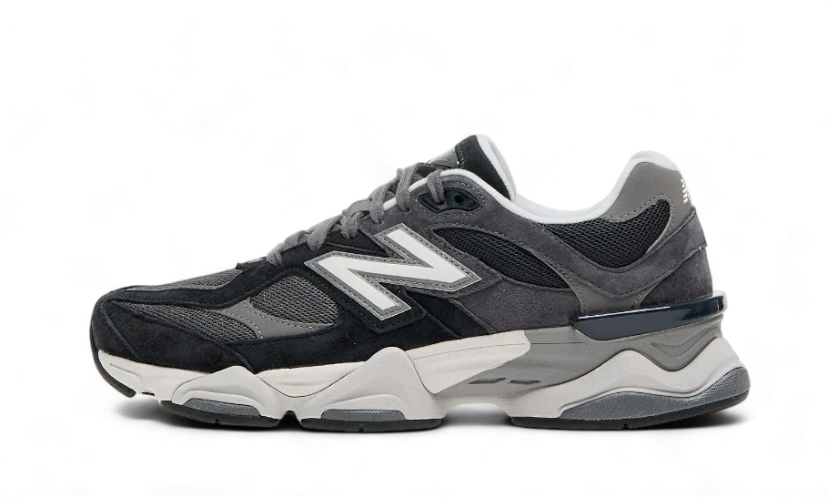 New Balance 9060 Black Phantom Magnet Silver Metallic