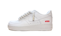 Nike Air Force 1 Low Supreme White - White Rope Laces