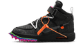 Nike Air Force 1 Mid Off-White Clear Black