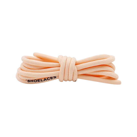 White Over Laces – svetlo-rúžové šnúrky s minimalistickým dizajnom, vhodné do klasických tenisiek aj custom Air Force 1 Low Overlaced.