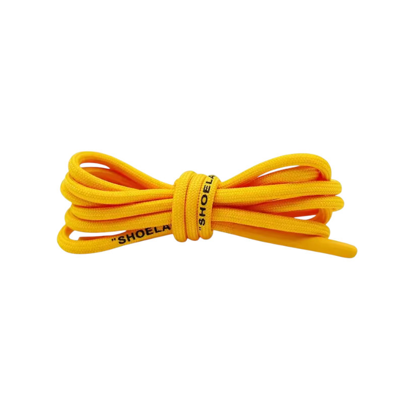 White Over Laces – žlté šnúrky s minimalistickým dizajnom, vhodné do klasických tenisiek aj custom Air Force 1 Low Overlaced.