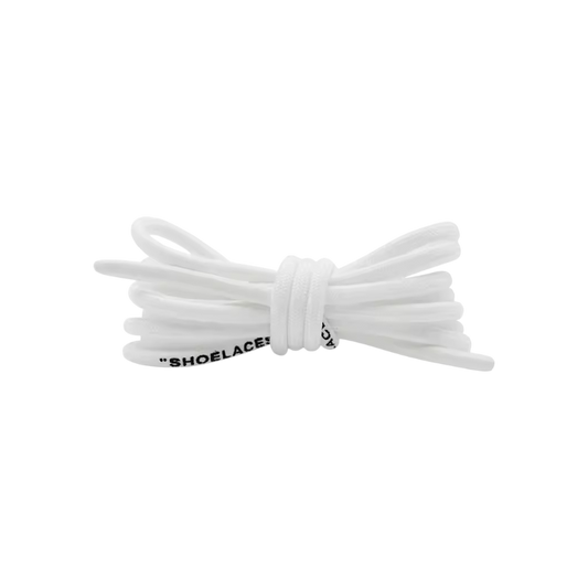 White Over Laces – biele šnúrky s minimalistickým dizajnom, vhodné do klasických tenisiek aj custom Air Force 1 Low Overlaced.