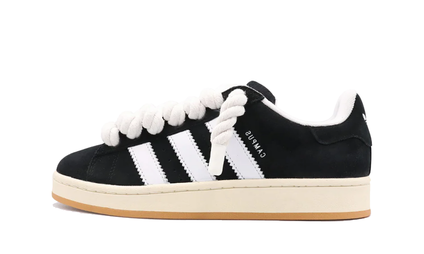 adidas-campus-00s-core-black-white-rope-laces-custom