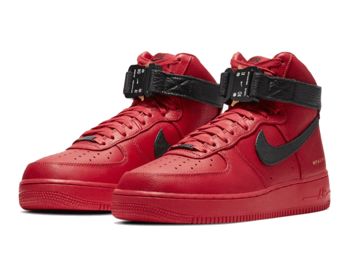 Nike Air Force 1 High Alyx University Red Black