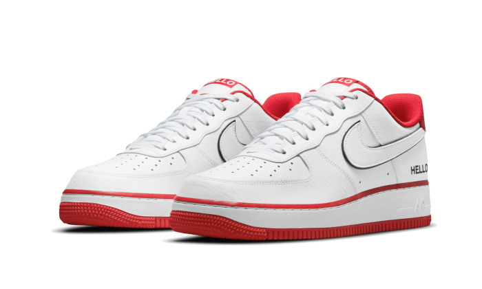 Nike Air Force 1 Low '07 LX Hello White University Red