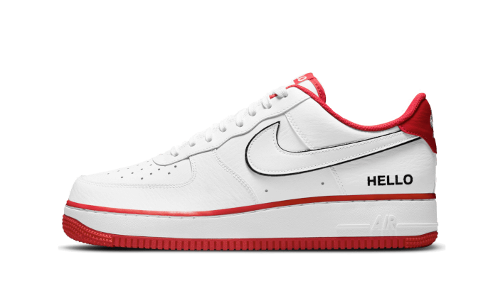 Nike Air Force 1 Low '07 LX Hello White University Red