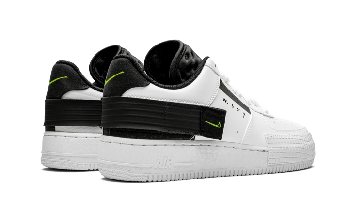 Nike Air Force 1 Low Drop Type White Black Volt