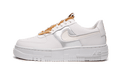 Nike Air Force 1 Low Pixel Grey Gold Chain