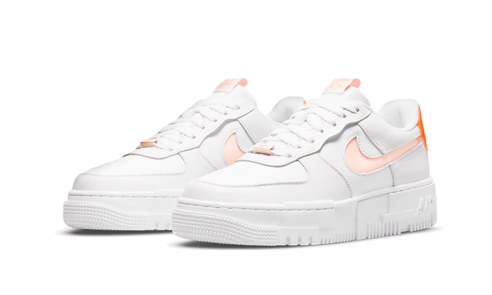 Nike Air Force 1 Low Pixel White Orange