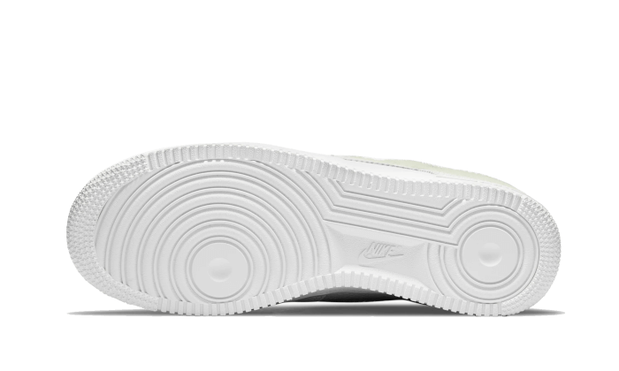 Nike Air Force 1 Low White Pony Hair Heel