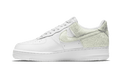 Nike Air Force 1 Low White Pony Hair Heel