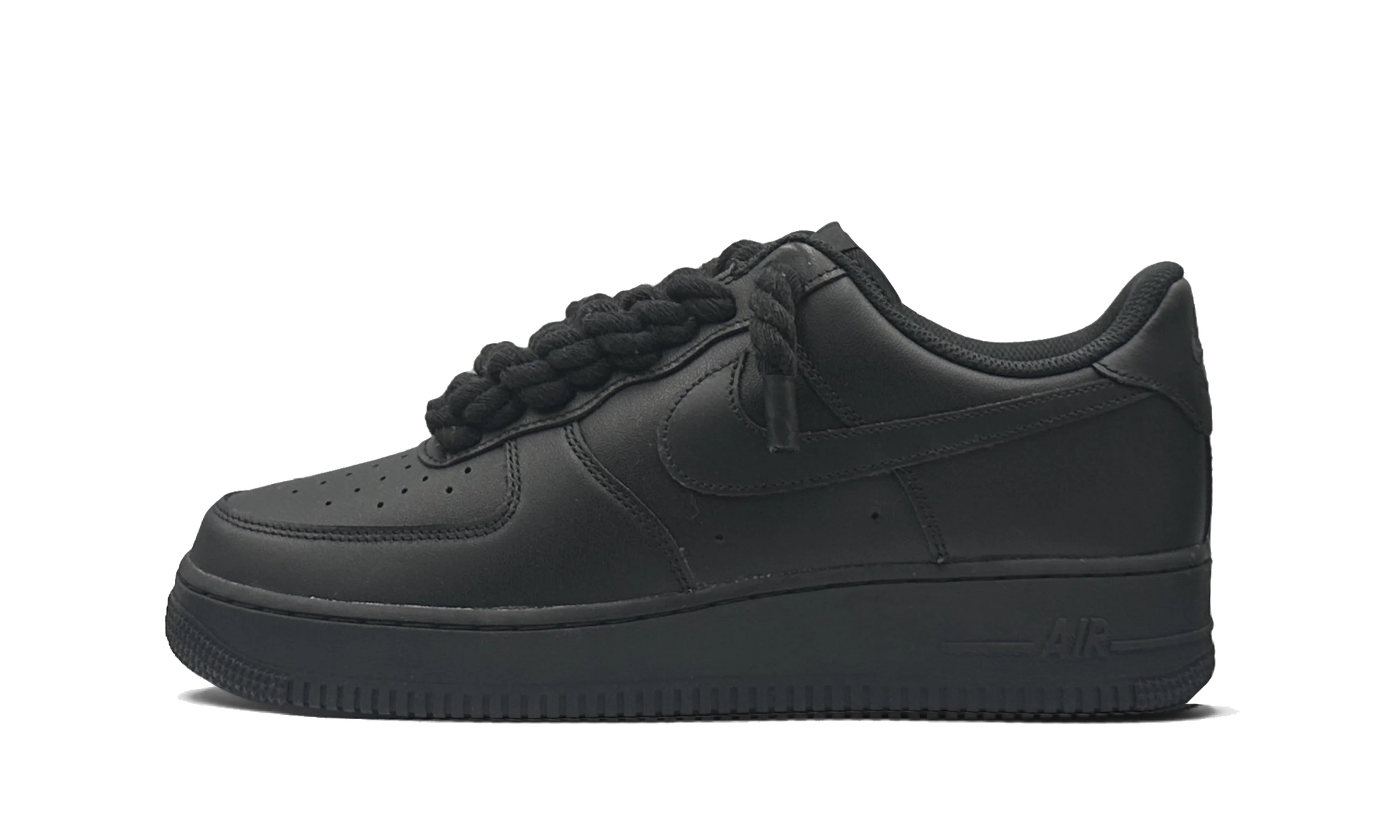 nike-air-force-1-low-black-black-rope-laces-custom