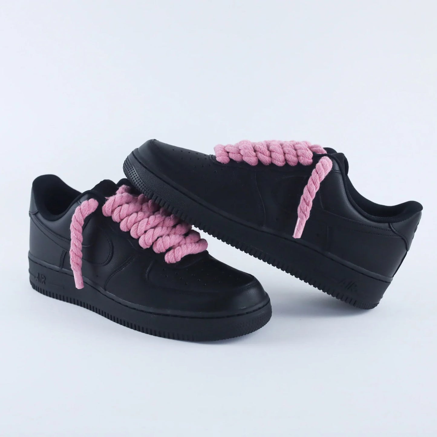 chunky-force-sneakers-black-pink-custom