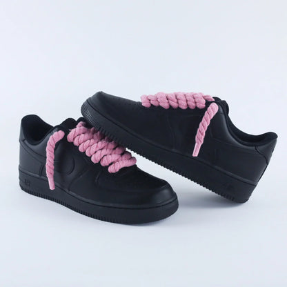 chunky-force-sneakers-black-pink-custom