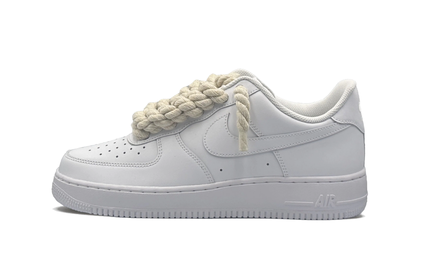 nike-air-force-1-low-white-beige-rope-laces-custom