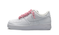Nike Air Force 1 Low White - Pink Rope Laces