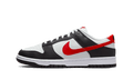 Nike Dunk Low Black White Red