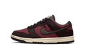 Nike Dunk Low SE Fleece Burgundy Crush