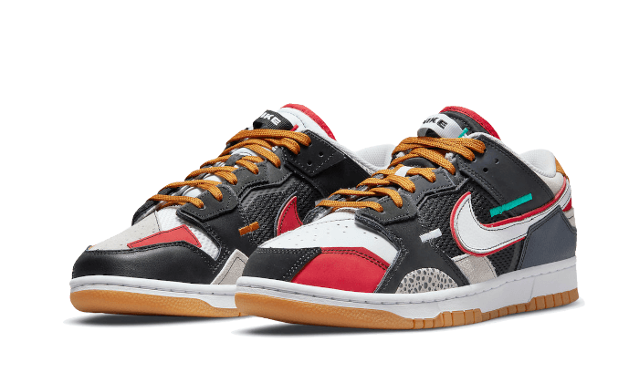 Nike Dunk Low Scrap University Red