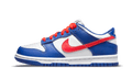 Nike Dunk Low White Royal Red