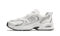 New Balance 530 White Silver Metallic
