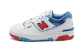 New Balance 550 White True Red