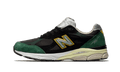 New Balance 990 V3 Black Green Yellow